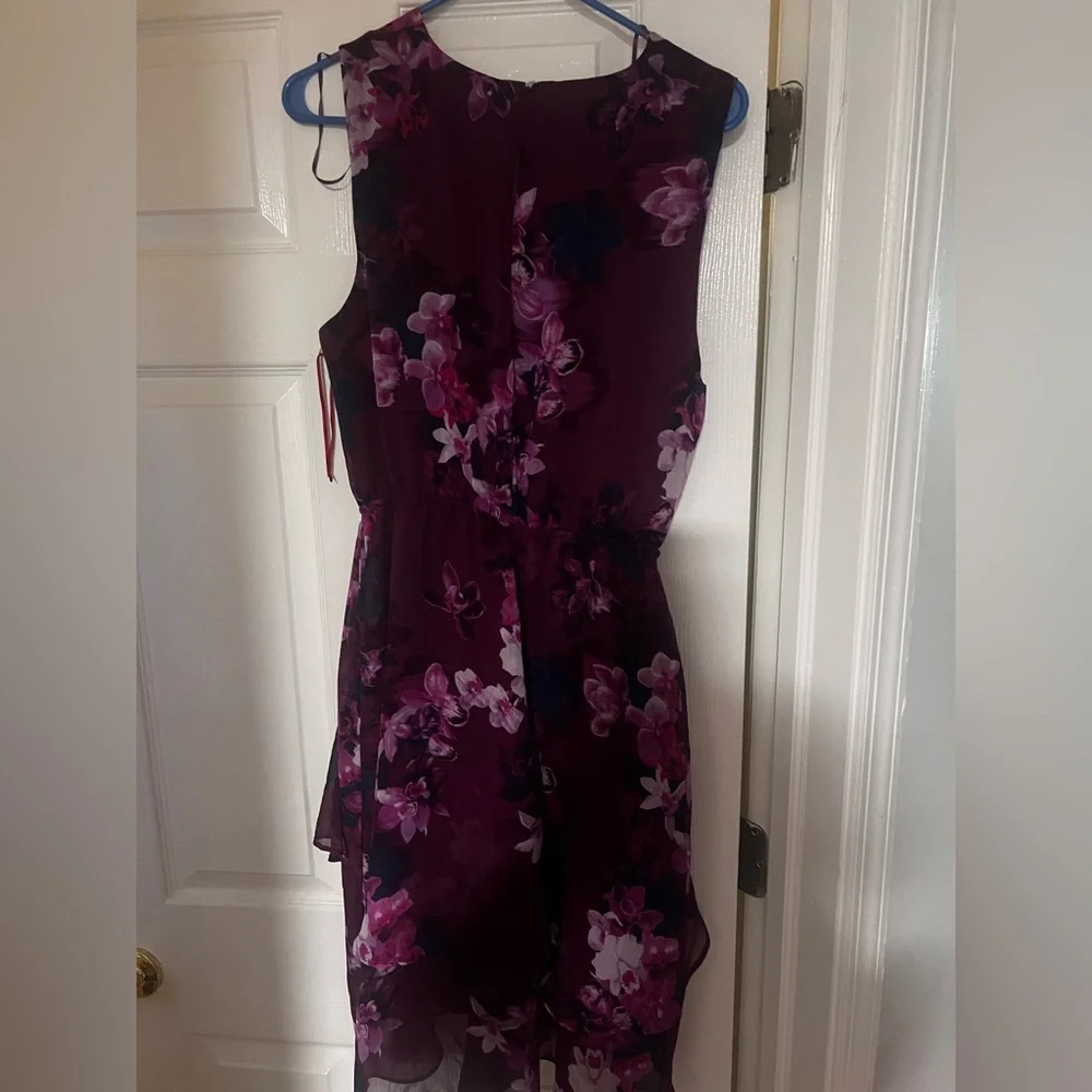 Jennifer Lopez dress size large new w/o tags floral - Picture 6 of 9